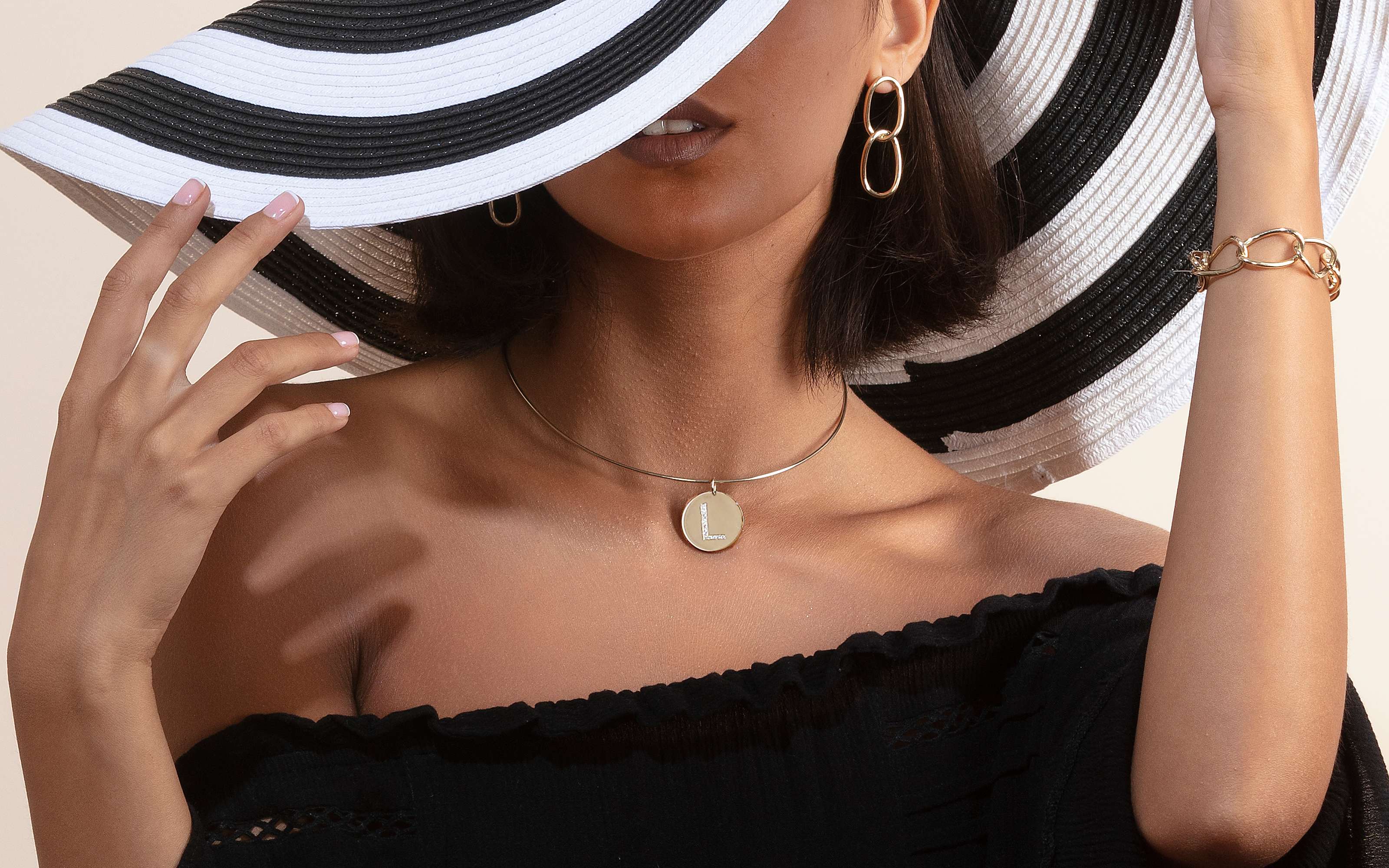 NEW! Your Initial Set in Stone
