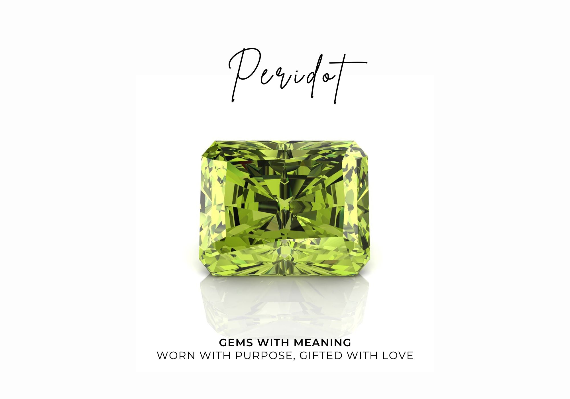 August Birthstone - Peridot