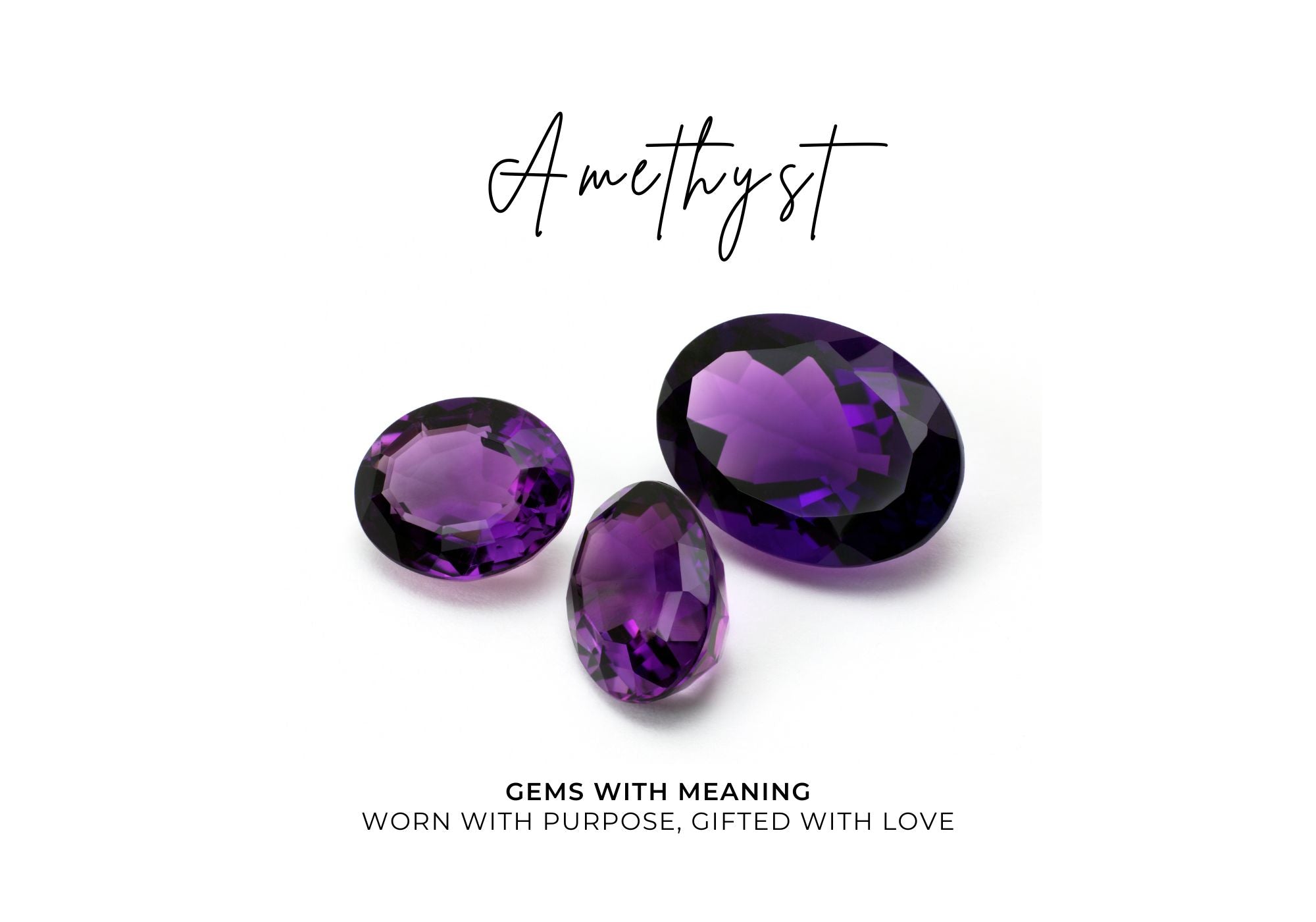February Birthstone - Amethyst