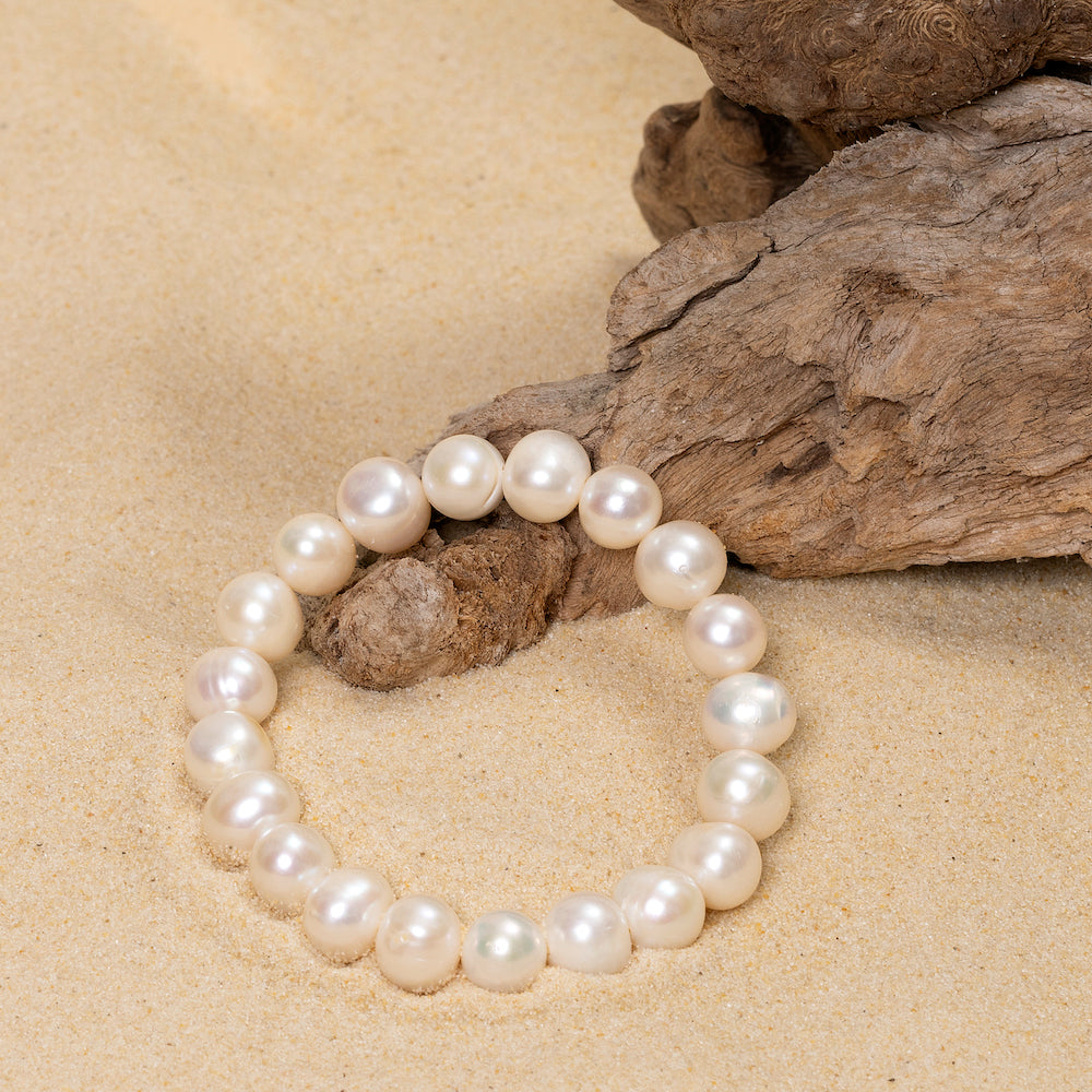 Limited Edition: Freshwater Pearl Bracelet (Elastic)
