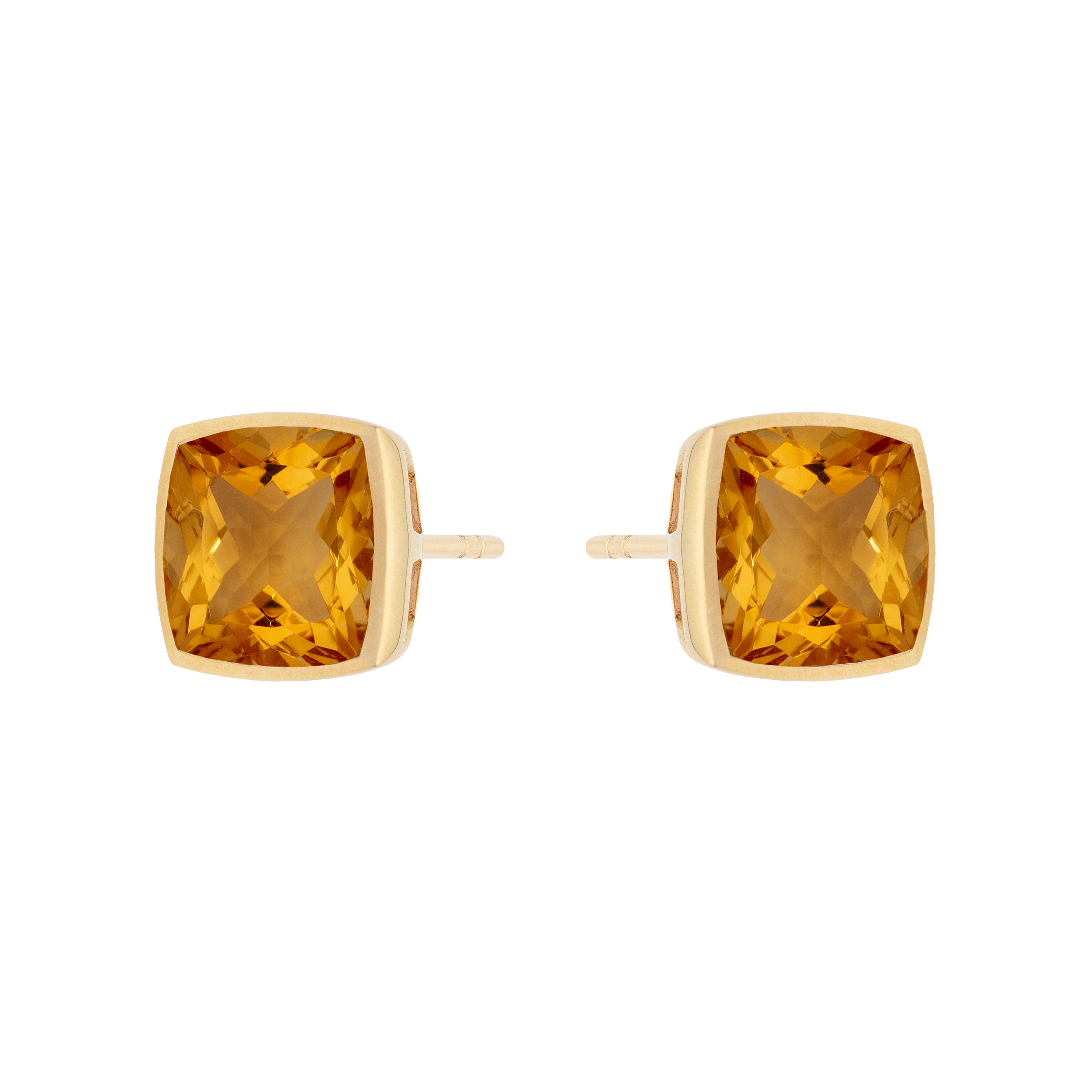 9ct gold citrine deals earrings