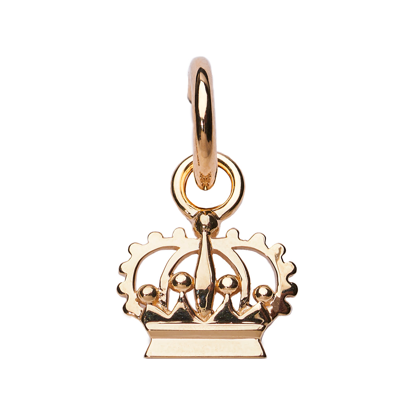 9ct Yellow Gold Royal Crown Charm